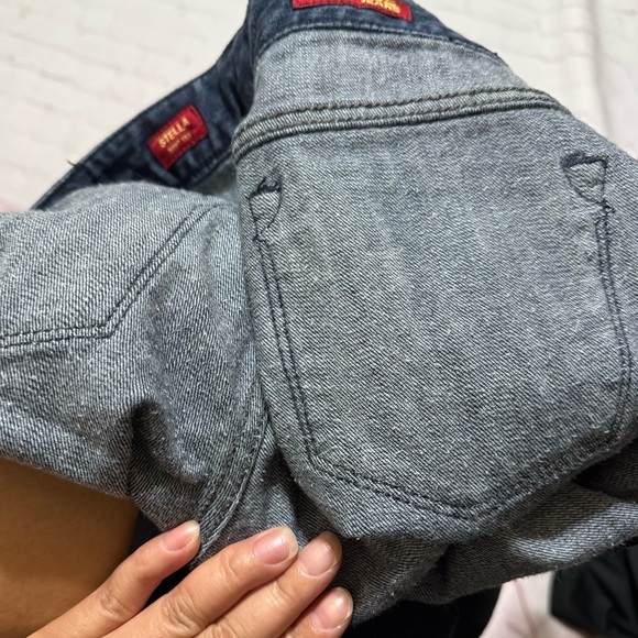 EXPRESS STELLA boot cut Women’s dark wash Blue Jeans Y2K fashion Low rise 0R GuC - Picture 4 of 14